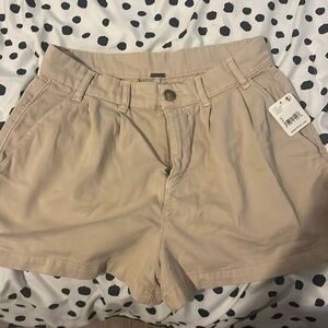 NWT free people pleated short shorts